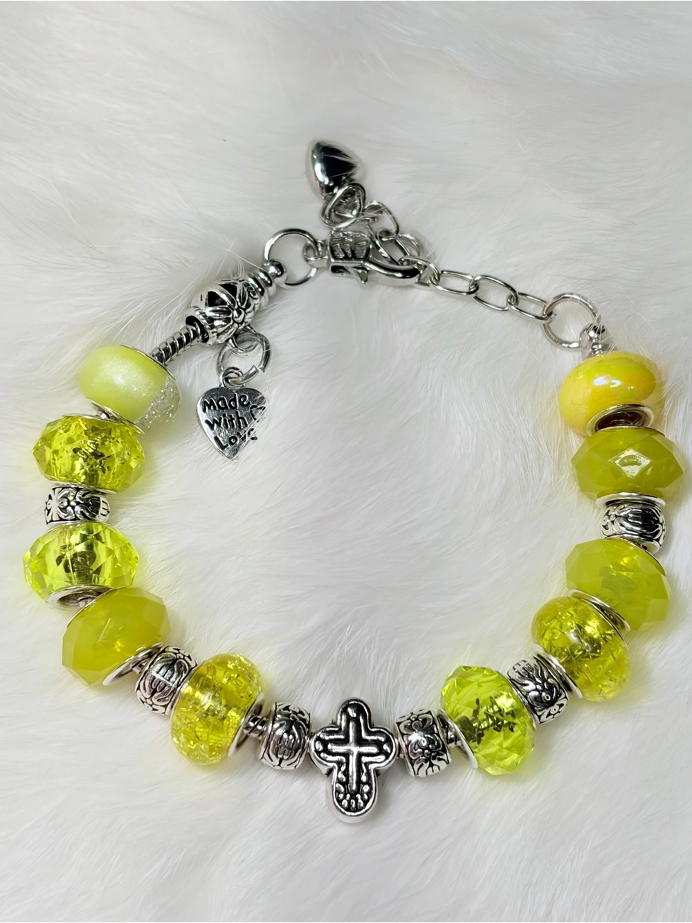 Giddy with love 💛 Charm Bracelet